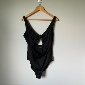 Aerie Black One Piece Swimsuit Size XL